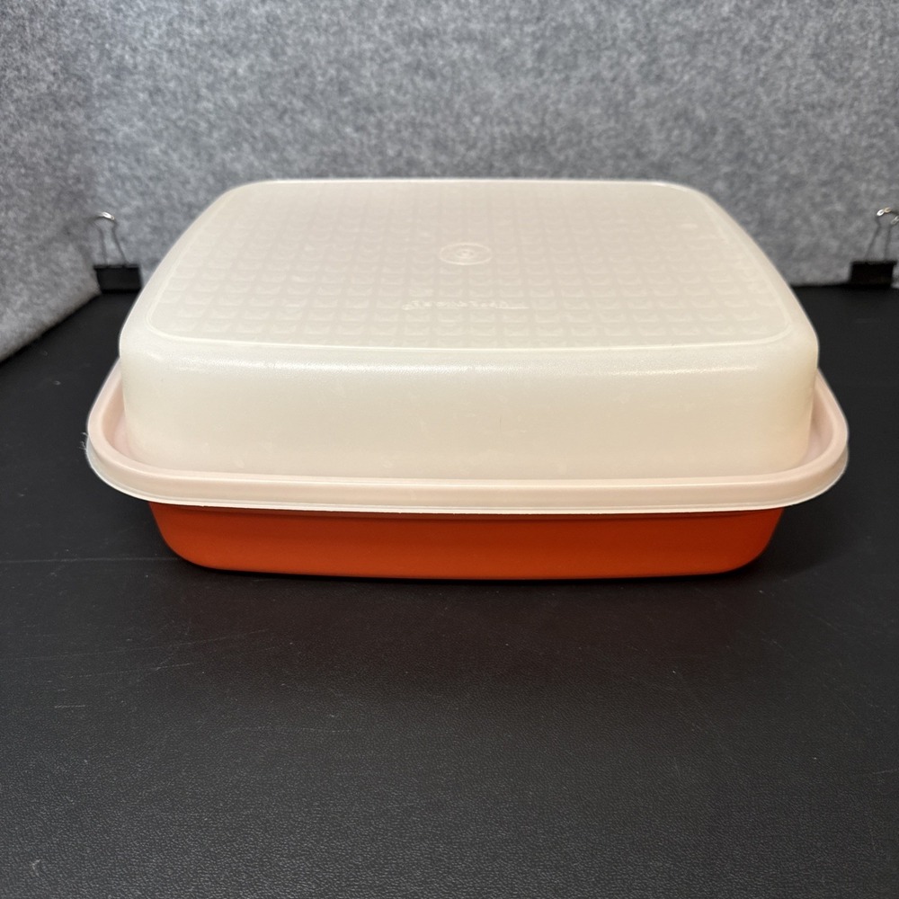 Tupperware Season N Serve Paprika Meat Marinade Container Covered #1294-7